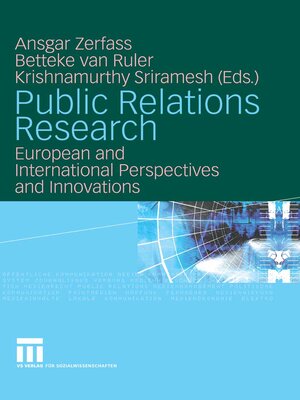 cover image of Public Relations Research